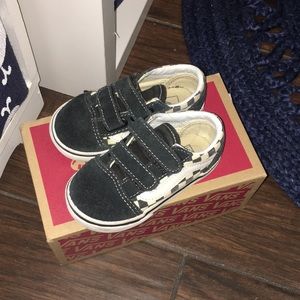 Black & white checkerboard vans